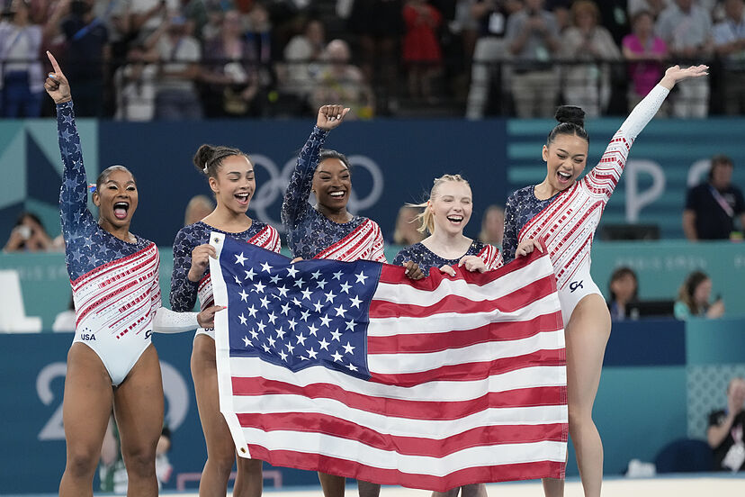 Simone Biles Leads U.S. Women's Gymnastics Team to Olympic Gold: A Historical Triumph