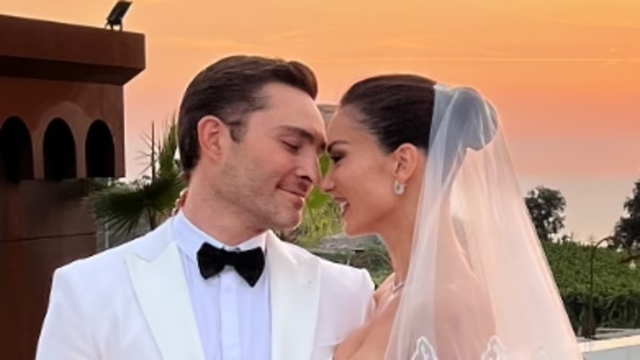 Amy Jackson and Ed Westwick Tie the Knot